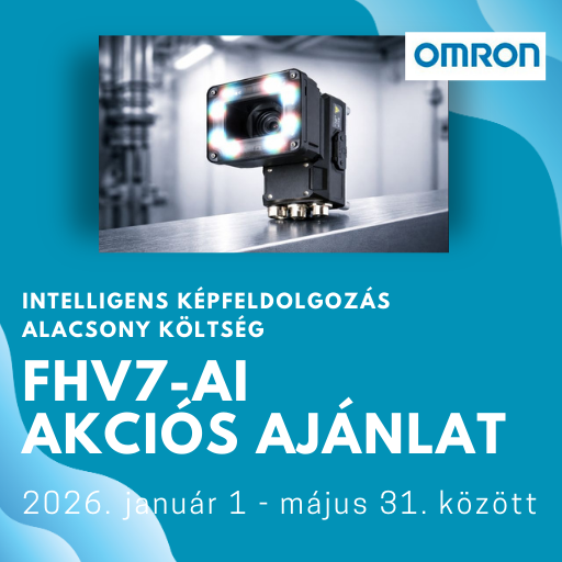 OMRON - FHV7-AI kamerás képfeldolgozó akció